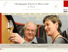 Tablet Screenshot of francis-boulard.com